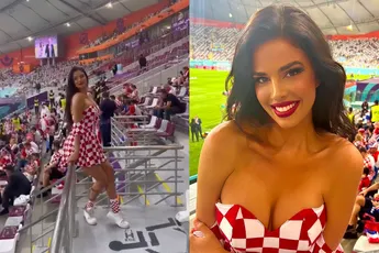 Misschien wel de knapste WK 2022 supporter: Maak kennis met de Kroatische Ivana Knöll