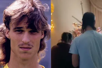 Michel Adam brengt ode aan Tiny en Lau tijdens kerstboom versieren