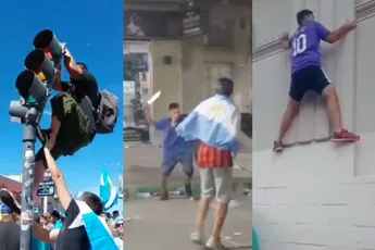 Niet alles gaat goed tijdens feest vieren in Argentinië