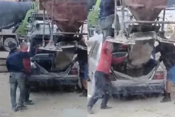 Beton neem je gewoon mee in de achterbak van je ster