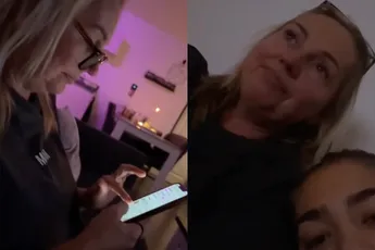 Moeder is vrijgezellig tijdens kerst en maakt Tinder-profiel aan