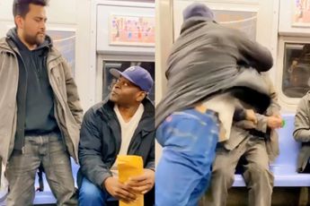 Dapper doen in de metro van New York met een kinderschaar is ten zeerste af te raden