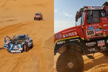 Beelden Coureur Ales Loprais rijdt man aan tijdens Dakar Rally, man later overleden