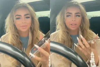 Milana Snijders neemt vader te grazen