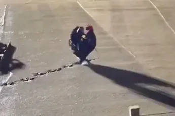 Haan maakt geen vrienden bij de betonploeg