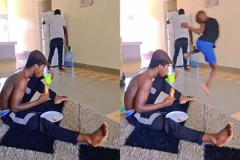 Kleine prutser pleegt perfecte aanslag