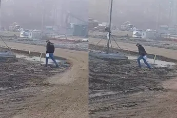 Pas op waar u loopt, u kunt weleens een schoen verliezen...