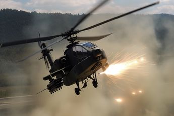 Je mag ook niets meer: Man uit Apeldoorn opgepakt voor beschieten Apache-gevechtshelikopter