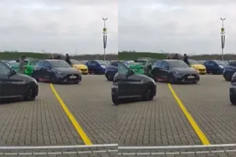 Levensgevaarlijk: "Milieuactivist" draait wielbout los bij Hart voor auto's in Assen