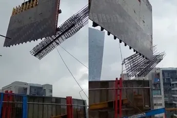 Misschien handig als de kraanmachinist wel het woordje 'stop' kent