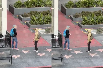 Ondertussen in Hollywood: Iemand krijgt pepperspray en trap in noten cadeau