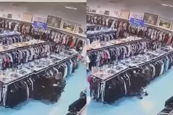 Persoon in rolstoel geeft winkel een hele nieuwe indeling