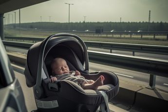 Baby Bente wil niet wachten en wordt geboren op de snelweg