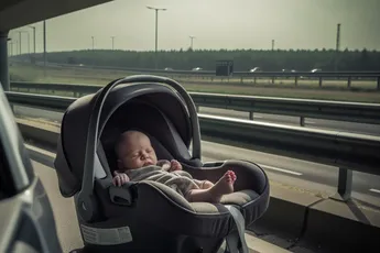 Baby Bente wil niet wachten en wordt geboren op de snelweg
