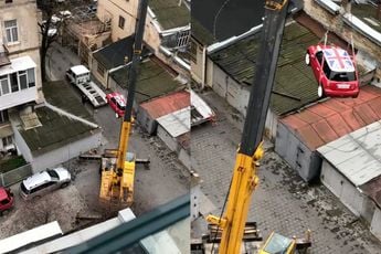 Het heeft wat voeten in de aarde, maar auto heeft vaste parkeerplaats op balkon