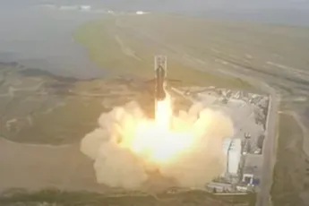 Starship, grootste raket ooit, is gelanceerd en explodeerde na paar minuten