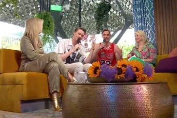 Bram Krikke en Pieter Valley doen Bunda bij Koffietijd  