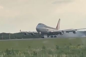 CargoLux Boeing 747-400 verloor deel van landingsgestel