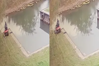 Op je beveiligingscamera terugkijken waar de zitmaaier is gebleven