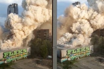 Grote brand in centrum Eindhoven