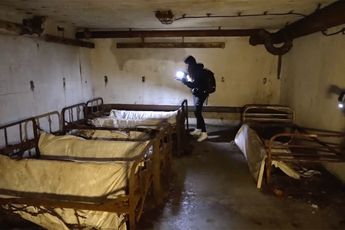 Hongaarse verlaten bunker uit de koude oorlog waar veel nog intact is