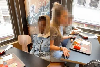Natuurlijk kun je niet gewoon aanschuiven en mee eten in de Maccie