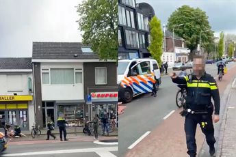 Ondertussen tijdens een arrestatie in Tilburg: "Dit gaat helemaal fout"