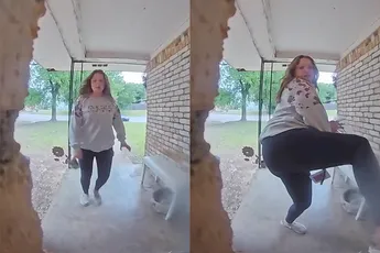 Slimme deurbel gedwongen getuige van ontsnappen valse lucht: 'Daar is zeker wat meegekomen'