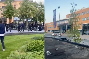 "Voetbalsupporters" van Heerenveen en Cambuur met elkaar op de vuist in Leeuwarden