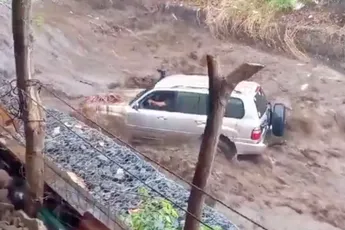 Man had toch iets te veel vertrouwen in zichzelf en zijn 4x4