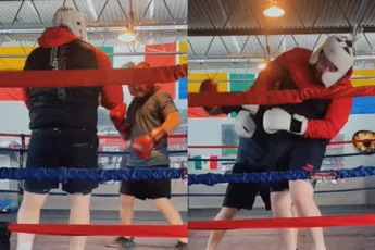 Flinke vent wilde bij Texaanse boksschool wel een potje boksen