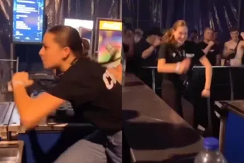 Ook groot feest achter de bar tijdens Defqon.1