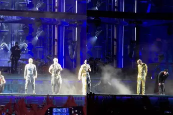 Rammstein-zanger Till Lindemann valt van podium in Litouwen