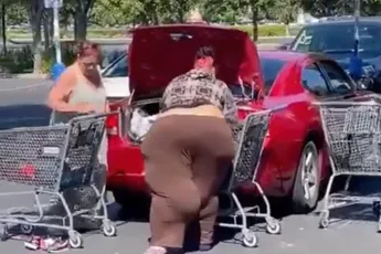 Op aso wijze stelen uit Burlington-winkel in Sacramento, maar kijk ook even naar dit volk…