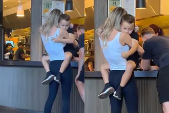 Zoontje voorziet wat jij met zijn moeder zou willen doen