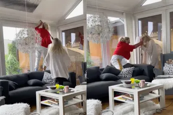 Buurvrouw en buurvrouw maken er een rommeltje van