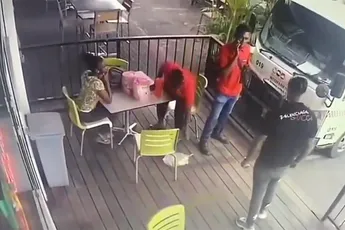 Ondertussen in Paramaribo: Agressieve klant van eethuis klapt medewerker distributiebedrijf