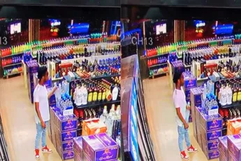 Een flesje drank stelen? Kan gewoon, valt bijna niet op