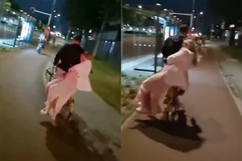 Een paar blauwe plekken en hoofdpijn, maar verder was het een geslaagd feest