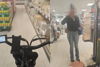 Kan gewoon: Met je Fatbike door de Lidl