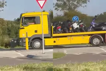 Politie maakt einde aan scootermeeting in Zuid Limburg