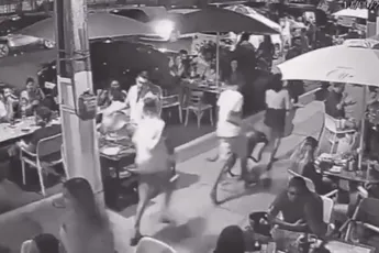 CrossFit klasje veroorzaakte chaos op terras in Braziliaanse Recife