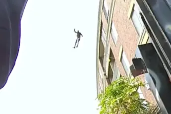 LAPD pakt crimineel na bizarre sprong uit appartementencomplex