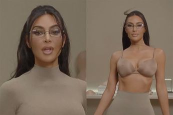 Kim Kardashian zorgt met nieuwe bh dat vrouwen het altijd koud hebben