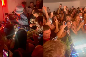 Ondertussen in Manchester: Iemand heeft gewoon een heuse rave in zijn keuken