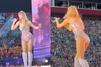 Pakje wat Taylor Swift draagt tijdens tour is wel heel erg leuk