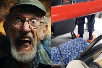 Respectloze oudere man in bus in Venlo: "Je bent toch gewoon buschauffeur"