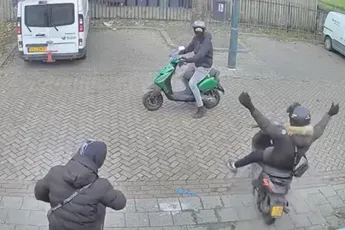 Scooterrijder met een evenwichtsstoornis of gewoon een prutser?