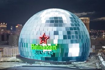 Heineken als eerste Nederlandse onderneming op de Las Vegas Sphere