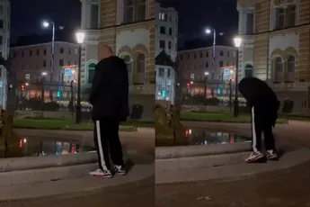 Speel domme spelletjes, win domme prijzen bij een fontein